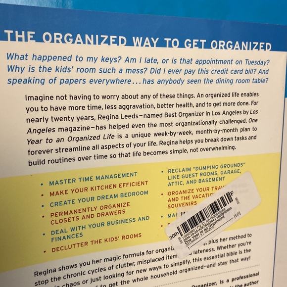 One year to an organized life book - Picture 2 of 2